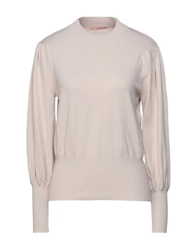 Shop Paola Prata Sweaters In Beige