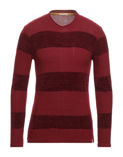 Shop Bicolore® Sweaters In Maroon