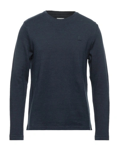 Shop Garcia Sweaters In Dark Blue