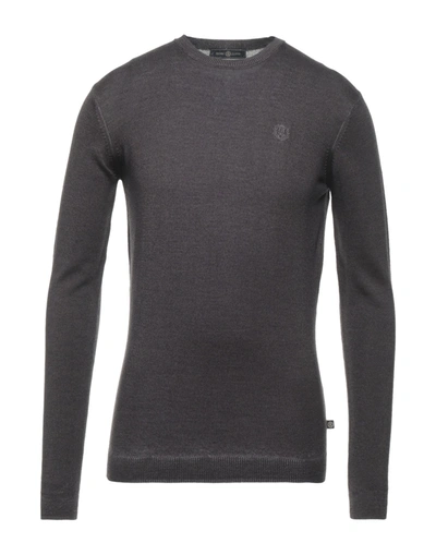 Shop Henri Lloyd Sweaters In Steel Grey