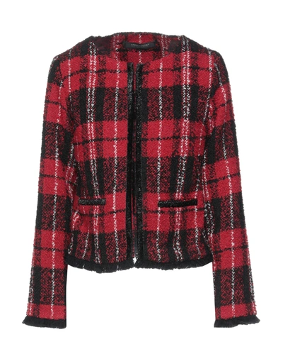 Shop Messagerie Cardigans In Red