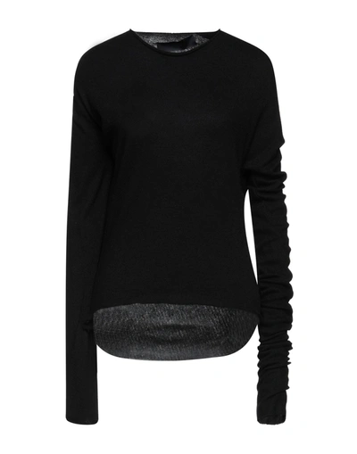 Shop Marc Le Bihan Sweaters In Black