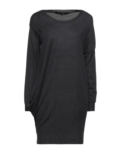 Shop Terre Alte Woman Sweater Steel Grey Size 6 Merino Wool