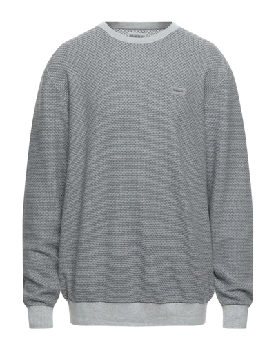 Napapijri Sweaters In Grey
