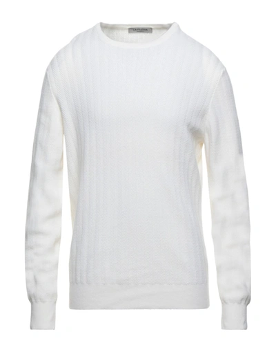 Shop La Fileria Sweaters In Ivory