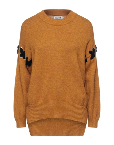 Shop Molly Bracken Sweaters In Ocher