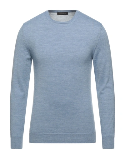 Shop Besilent Sweaters In Sky Blue