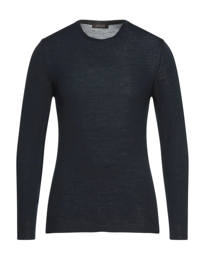 Shop Besilent Man Sweater Midnight Blue Size S Polyacrylic, Wool