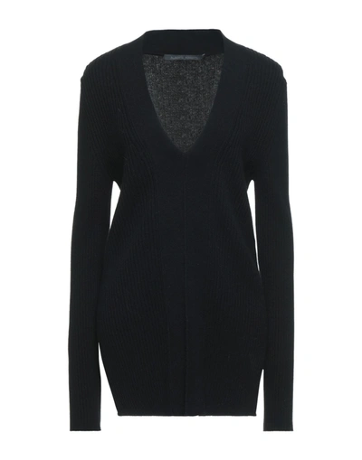 Alberta Ferretti Sweaters In Black