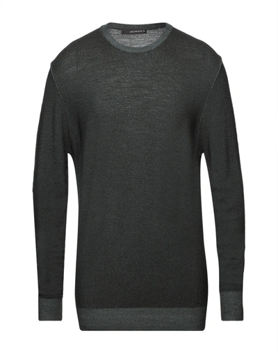 Shop Jeordie's Man Sweater Dark Green Size L Merino Wool