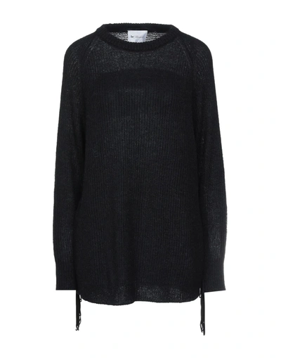 Shop Be Blumarine Woman Sweater Black Size 6 Polyamide, Mohair Wool, Alpaca Wool, Acetate