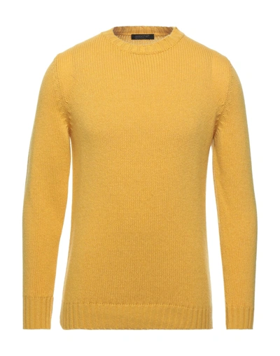 Shop Aragona Sweaters In Yellow