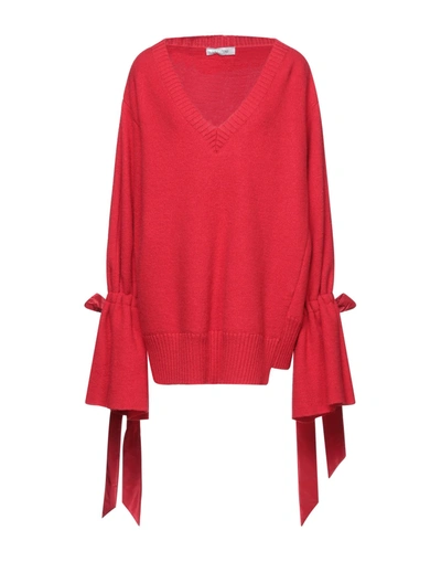 Shop Valentino Sweaters In Red