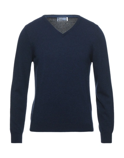 Shop Dress Up Sweaters In Dark Blue