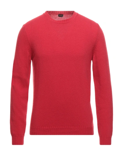 Shop Mp Massimo Piombo Man Sweater Red Size 40 Merino Wool
