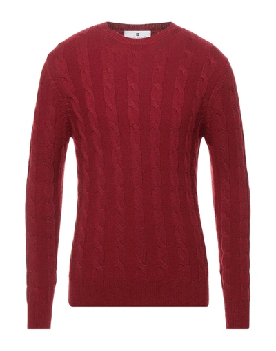 Shop Pierre Balmain Sweaters In Maroon