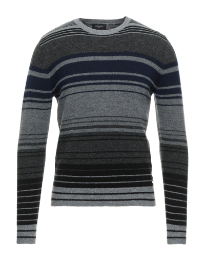 Shop Markup Man Sweater Grey Size Xl Acrylic, Polyester, Wool, Elastane