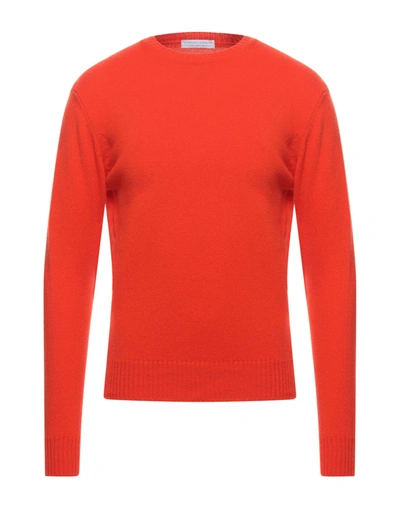 Shop Filippo De Laurentiis Sweaters In Orange