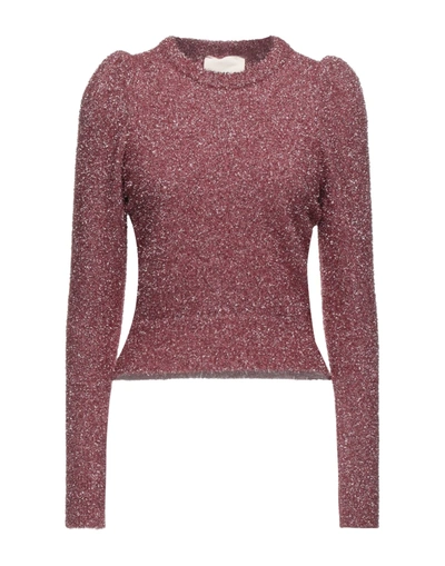 Shop Aniye By Woman Sweater Pastel Pink Size M Polyester, Polyamide