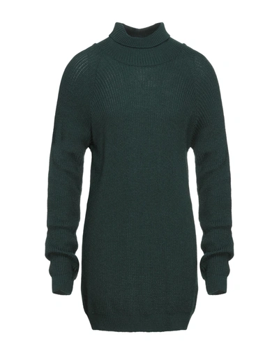 Shop Besilent Man Turtleneck Dark Green Size Xl Acrylic, Wool