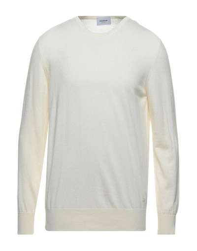 Shop Dondup Sweaters In Ivory