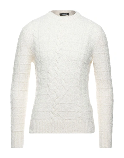Shop +39 Masq Sweaters In Ivory