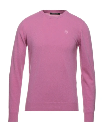 Roberto Cavalli Sweaters In Pink