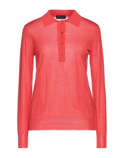 Shop Roberto Collina Sweaters In Red