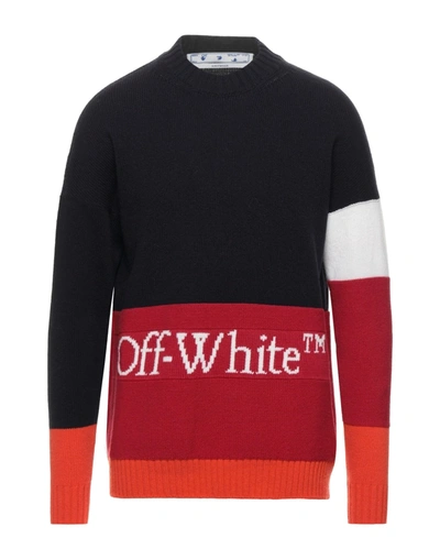 Shop Off-white &trade; Sweaters In Dark Blue