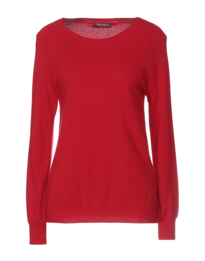 Shop Max Mara Sweaters In Red