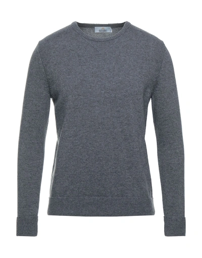 Shop Domenico Tagliente Man Sweater Grey Size 44 Wool, Acetate