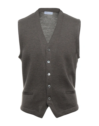 Gran Sasso Cardigans In Dark Brown