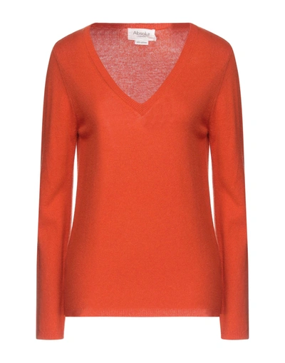 Shop Absolut Cashmere Sweaters In Orange
