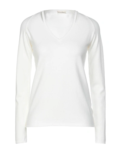 Cashmere Company Sweaters In Ivory