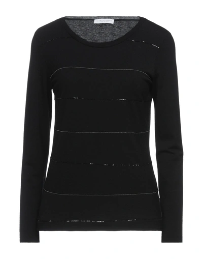 Shop Le Tricot Perugia Sweaters In Black
