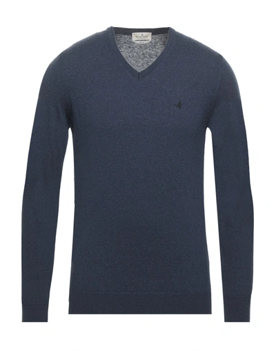 Shop Brooksfield Sweaters In Blue