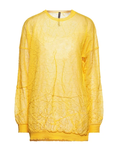 Shop Manila Grace Woman Sweater Yellow Size Xl Polyester
