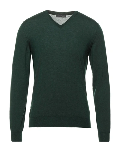 Drumohr Sweaters In Dark Green