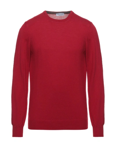 Shop Gran Sasso Sweaters In Brick Red