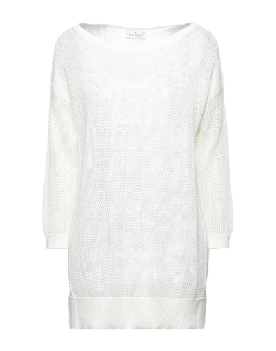 Shop Bruno Manetti Woman Sweater Ivory Size 10 Cotton In White