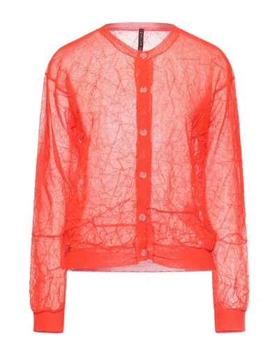 Shop Manila Grace Woman Cardigan Orange Size Xl Polyester