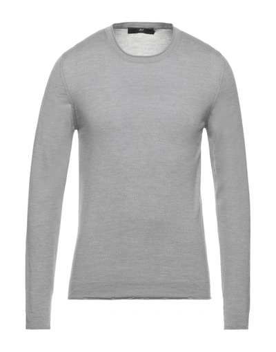 Shop Daniele Alessandrini Sweaters In Light Grey