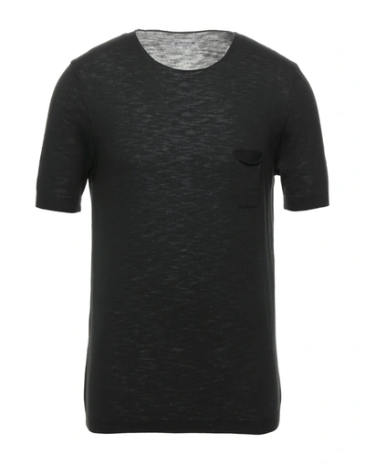 Shop Daniele Alessandrini Homme Sweaters In Black