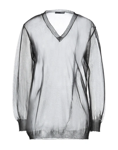 Shop Tessa . Woman Sweater Black Size Xl Polyamide