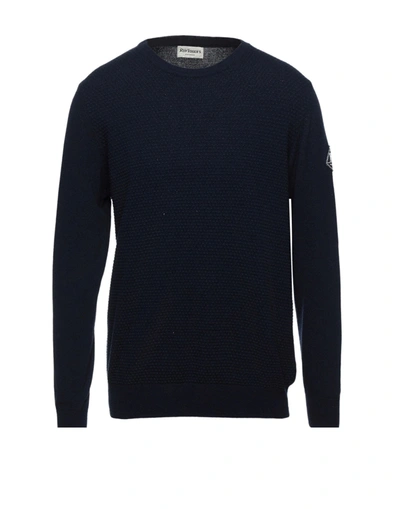 Shop Roy Rogers Roÿ Roger's Man Sweater Midnight Blue Size Xl Wool, Polyamide, Viscose, Cashmere In Dark Blue