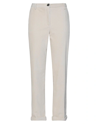 Shop T-jacket By Tonello Pants In Ivory