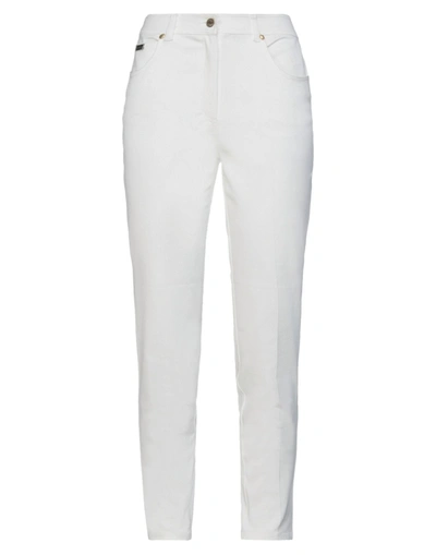 Shop Clips Pants In White