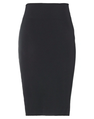 Ermanno Scervino Midi Skirts In Black