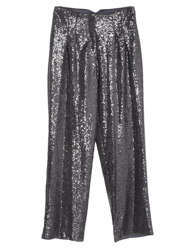 Shop In The Mood For Love Woman Pants Lead Size M Polyester In Grey