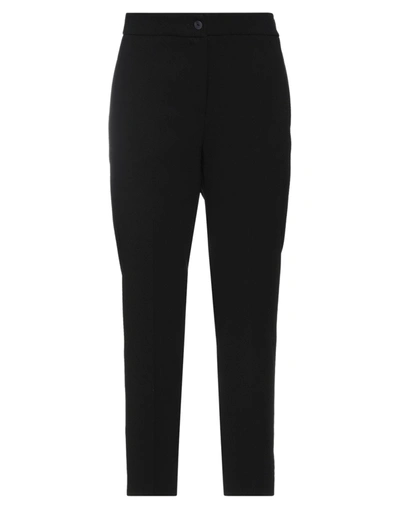 Shop Rossopuro Woman Pants Black Size S Polyester, Elastane